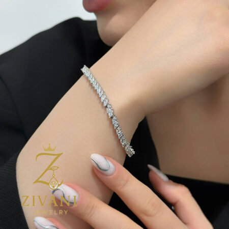 دستبند نقره زنانه مارکیز