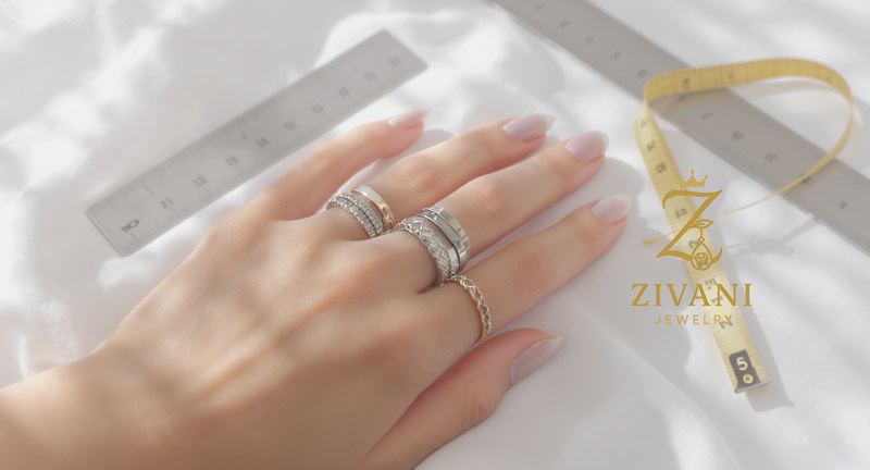 تعیین سایز انگشتر و روش های آسان و خانگی