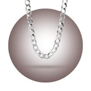 گردنبند نقره مردانه