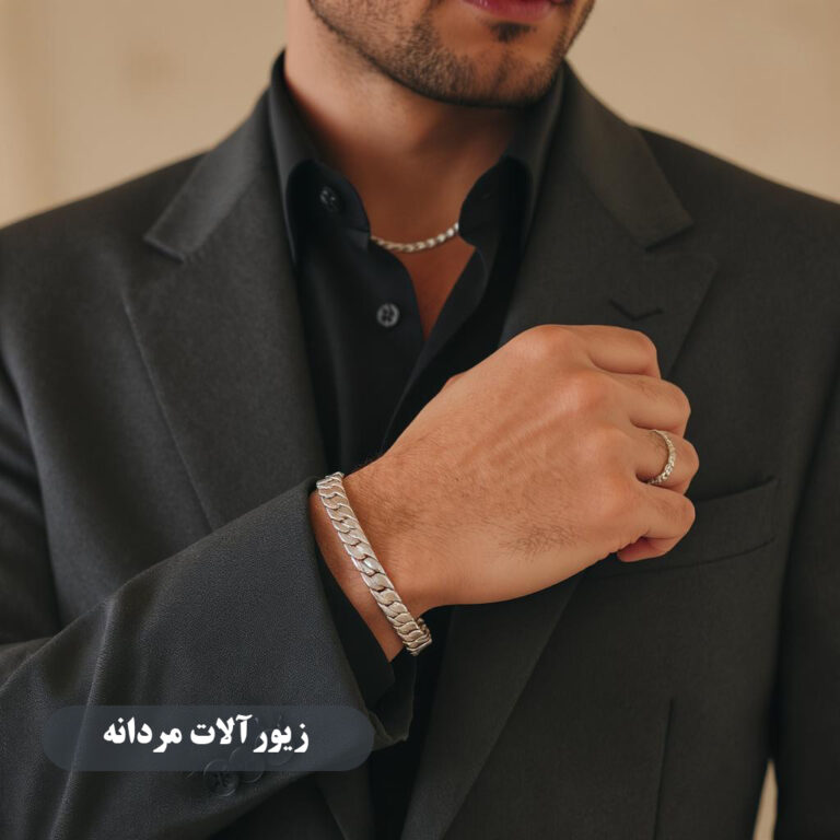 بنر زیورآلات مردانه