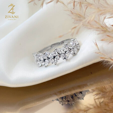انگشتر نقره زنانه ظریف zi-r-8