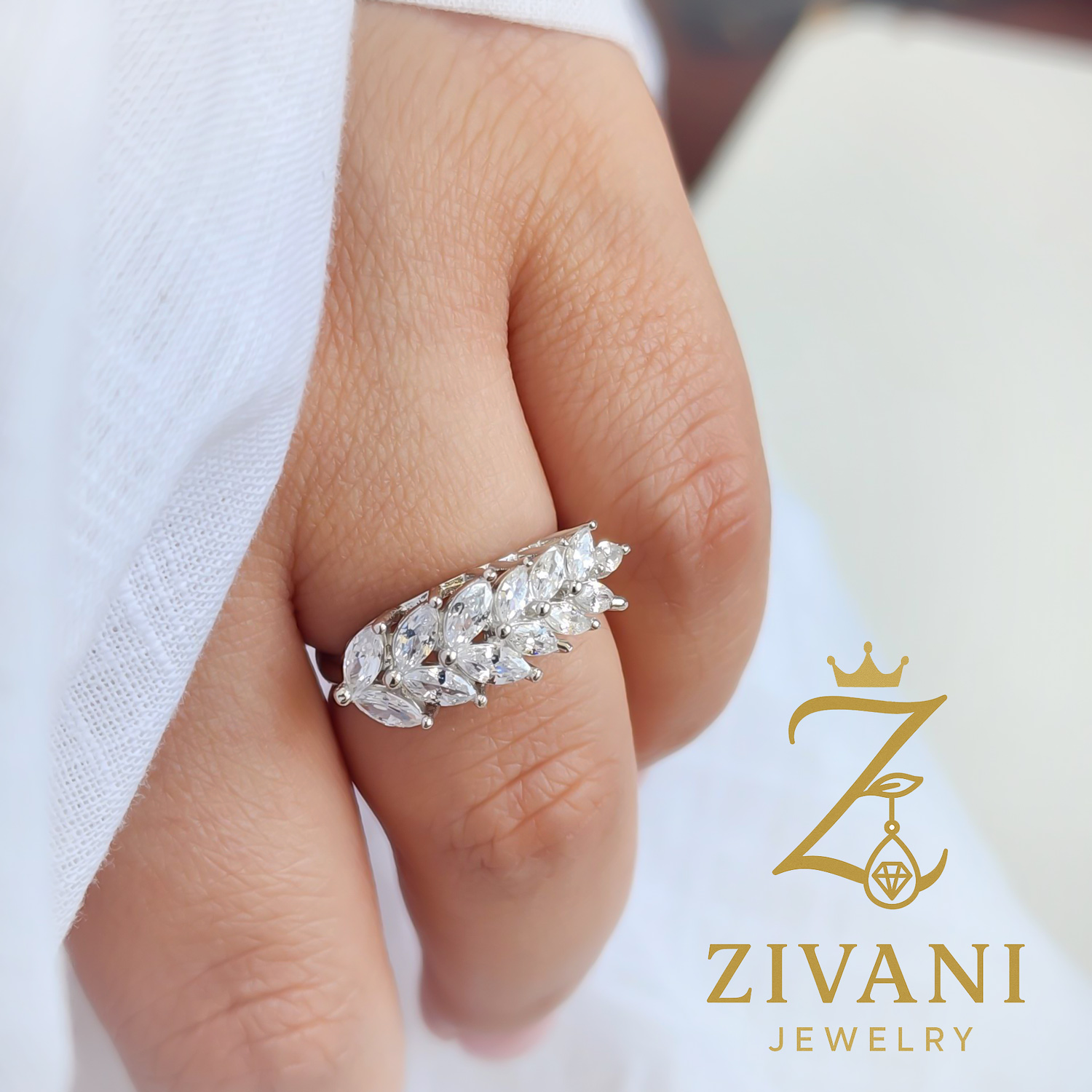 انگشتر مارکیز خور خوشه