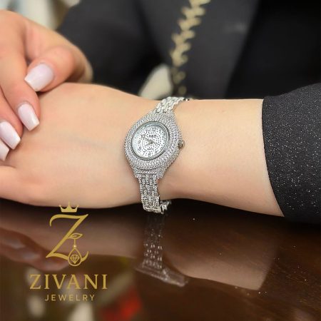 ساعت نقره زنانه رولکس