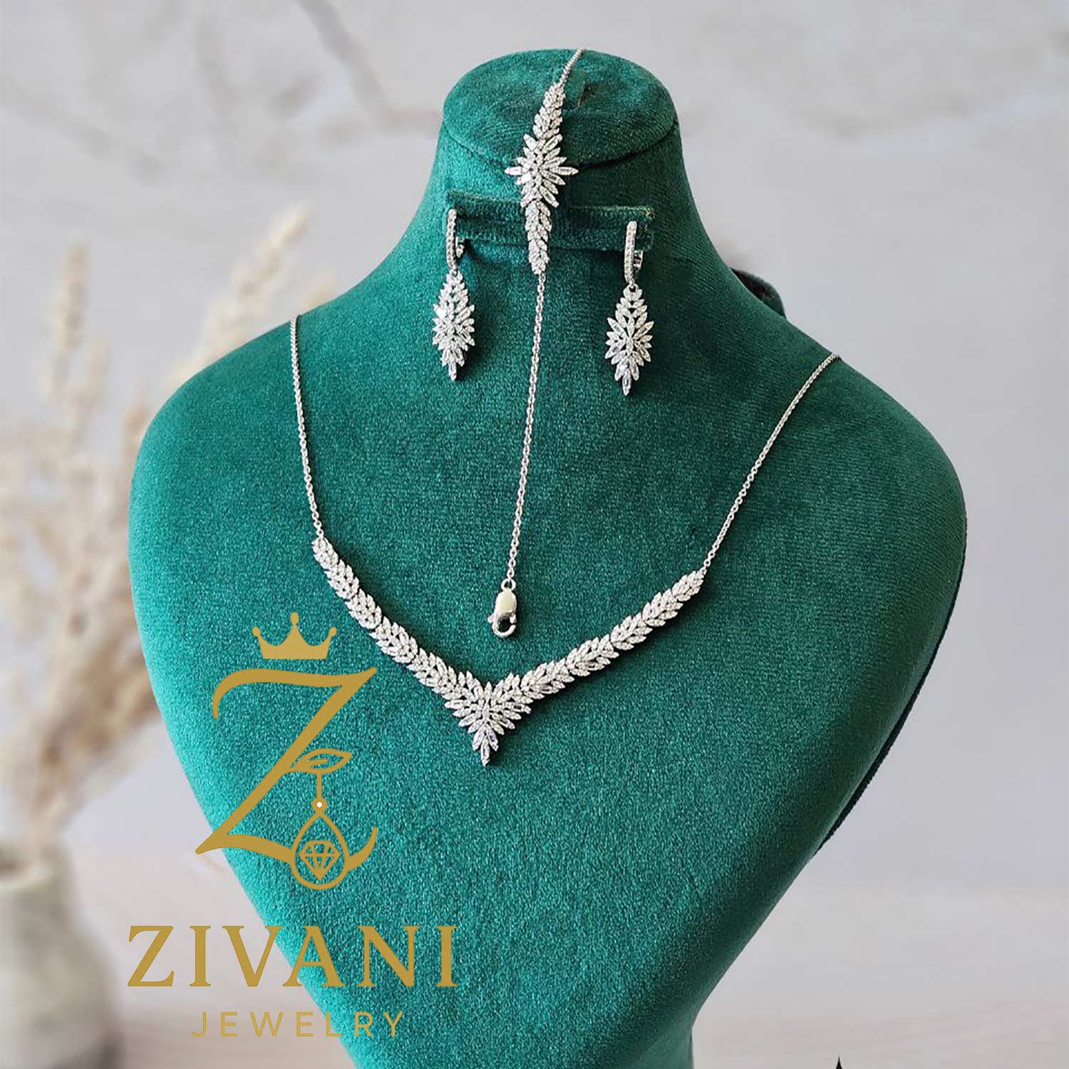 سرویس نقره زنانه عروس