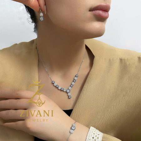 سرویس نقره زنانه چشم نظر