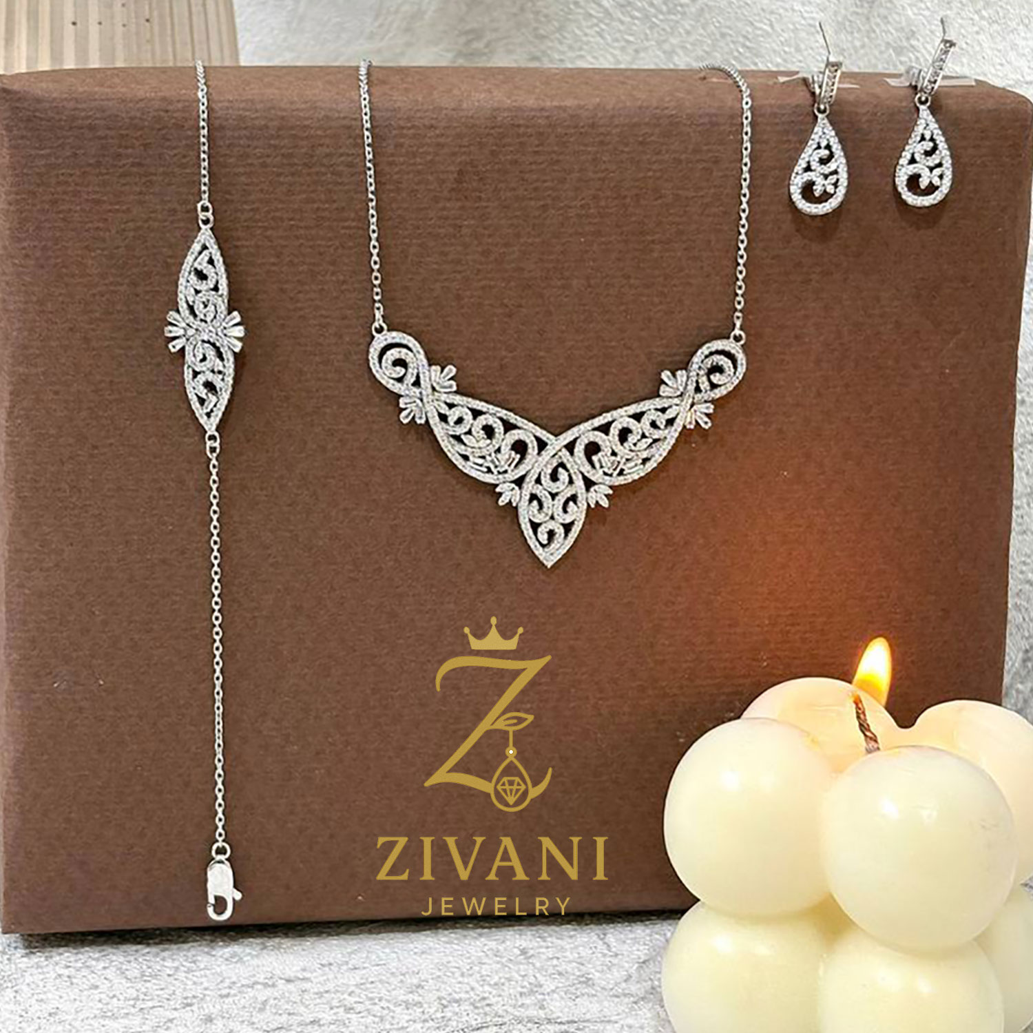 سرویس نقره عروس ظریف