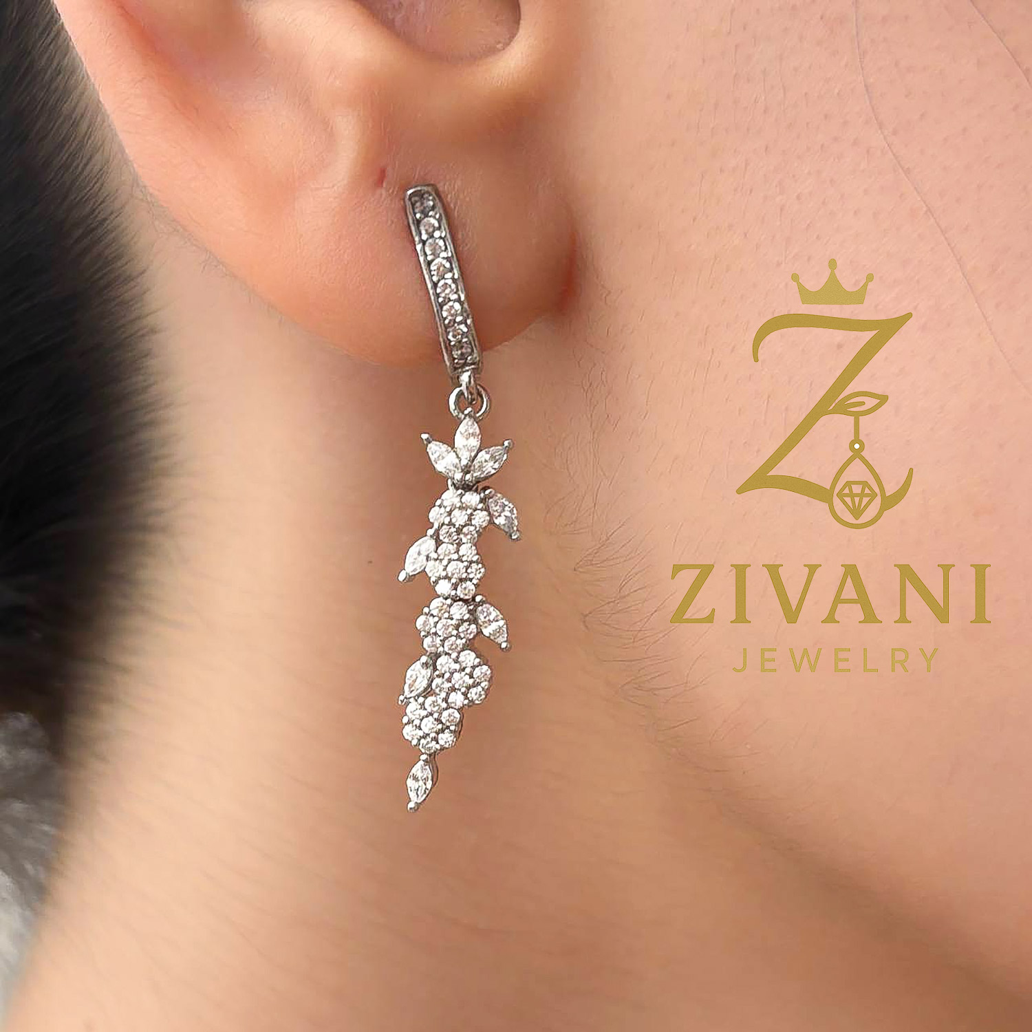 سرویس نقره زنانه فلاور و مارکیز - Image 4