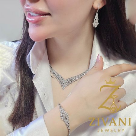 سرویس نقره زنانه مجلسی