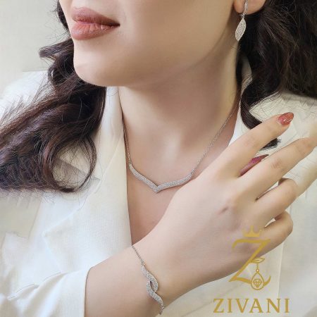 سرویس نقره زنانه زنجیری