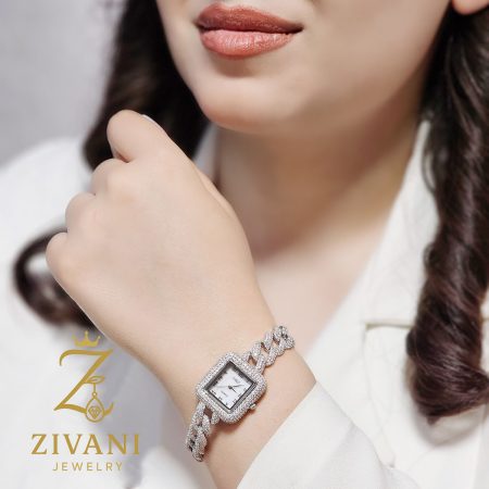 ساعت نقره زنانه کارتیر