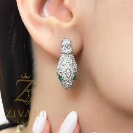 سرویس نقره زنانه مدل بولگاری طلایی و نقره ای