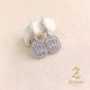 سرویس نقره امرالدکات zi-s-85 عکس گوشواره ها