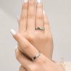 حلقه ست نقره مینیمال - zi-h-33