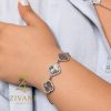 سرویس نقره ونکلیف از نمای دستبند