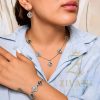 سرویس نقره ونکلیف روی بدن